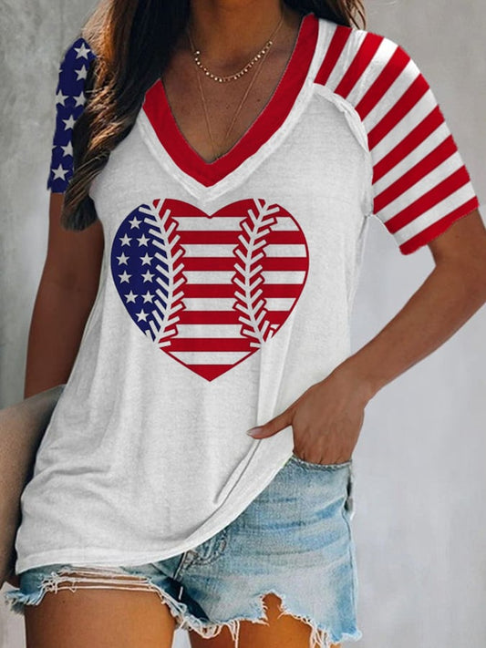 Women's Baseball Lover Gameday Casual T-Shirt